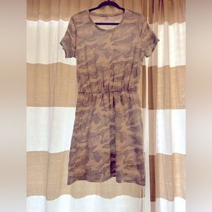 Old Navy Camo T Shirt Dress size Large